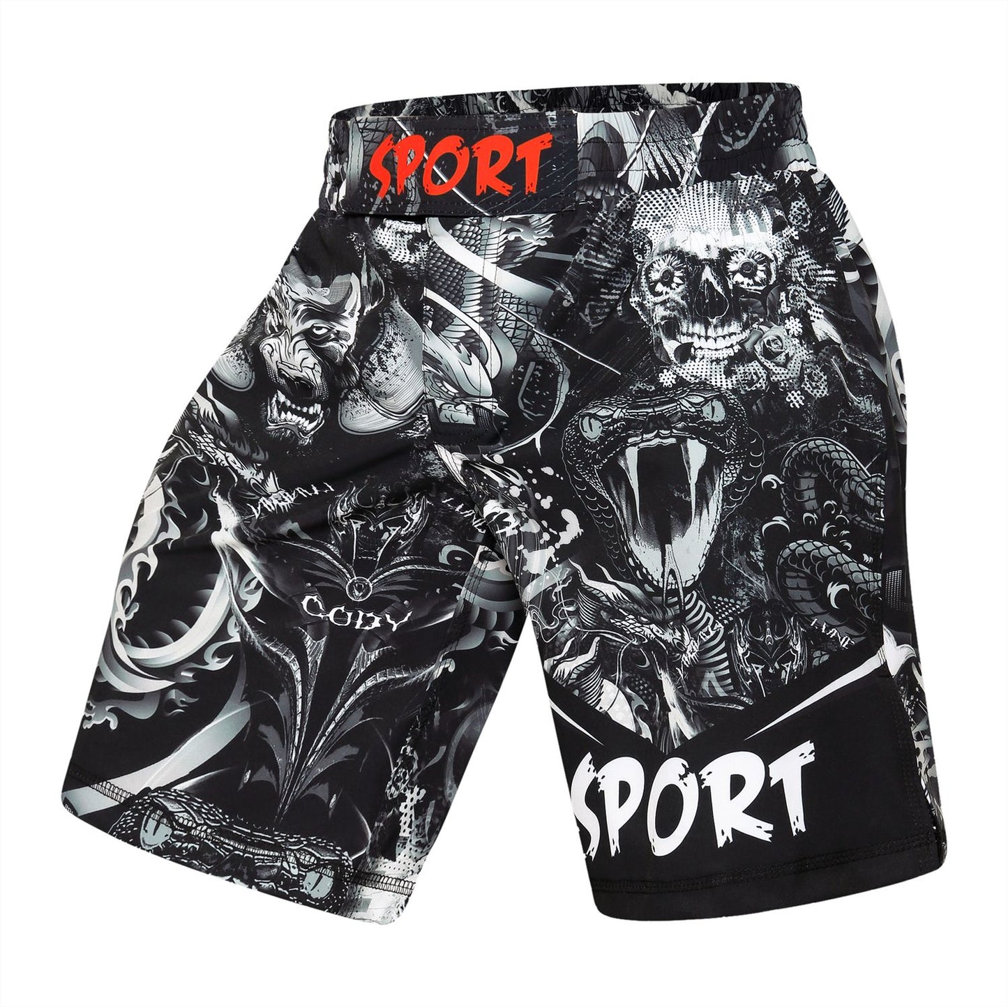 Harder™ SNAKE & WOLF 4PCS Sportswear Set