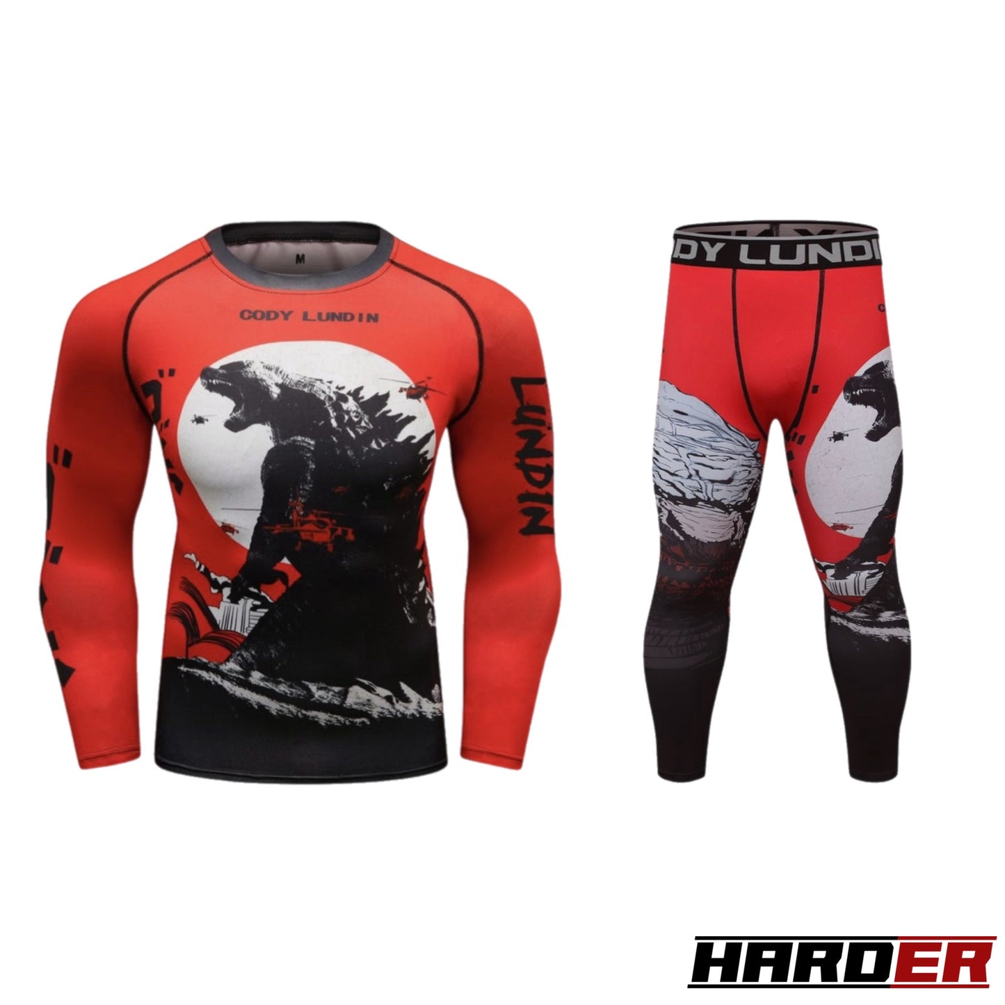 Harder™ RED 2PCS Sportswear Set