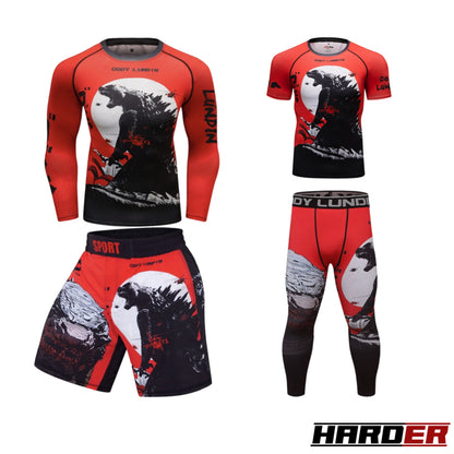 Harder™ RED 4PCS Sportswear Set