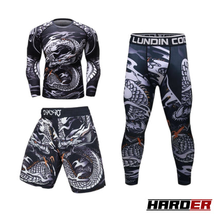 Harder™ DRAGON 3PCS Sportswear Set