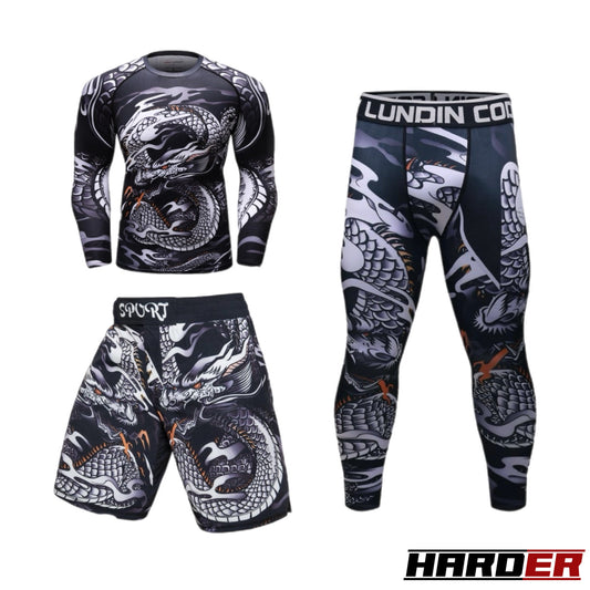 Harder™ DRAGON 3PCS Sportswear Set