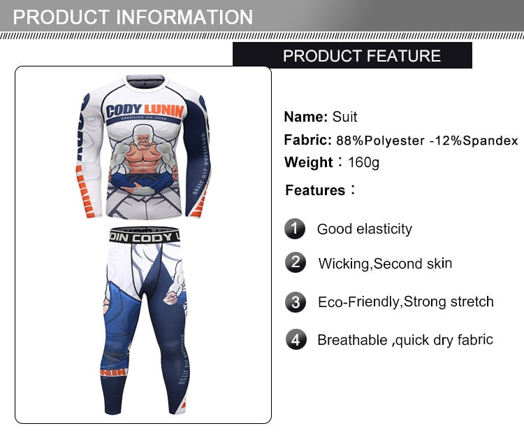 Harder™ SNAKE AND WOLF 2PCS Sportswear Set