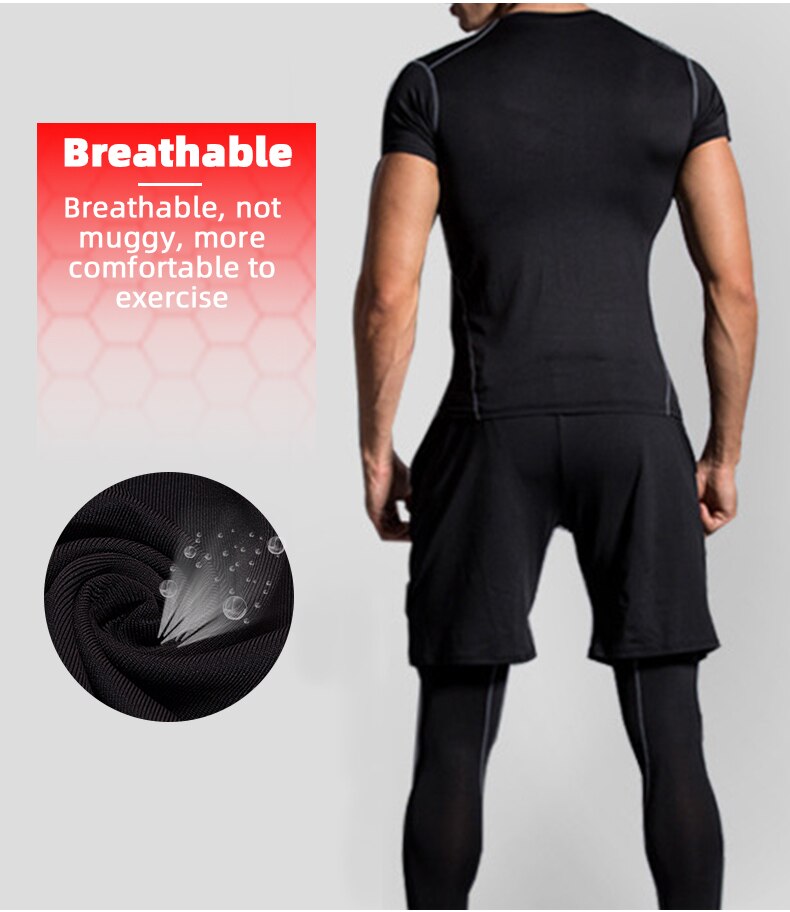 Harder™ BLACK 5PCS Sportswear Set