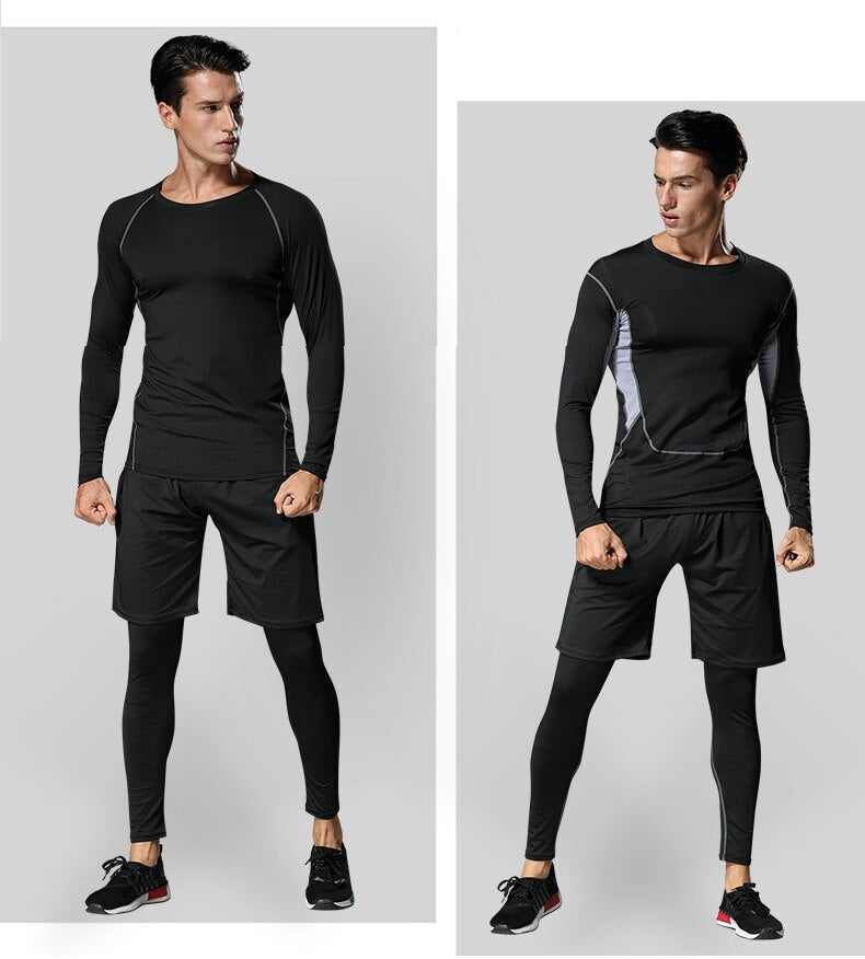 Harder™ BLACK 5PCS Sportswear Set