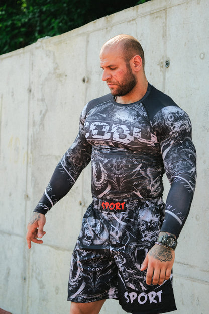 Harder™ SNAKE AND WOLF 2PCS Sportswear Set