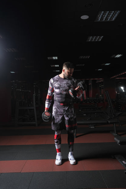 Harder™ WOLF GREY 2PCS lite Sportswear Set