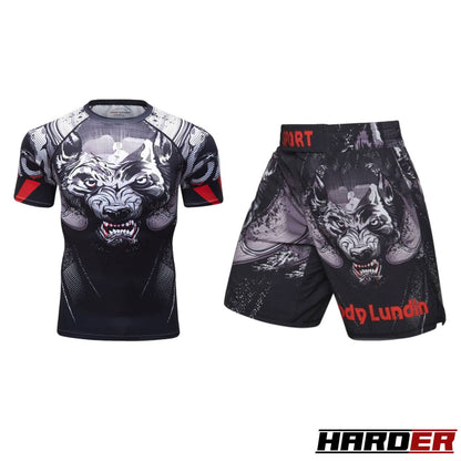 Harder™ WOLF GREY 2PCS lite Sportswear Set
