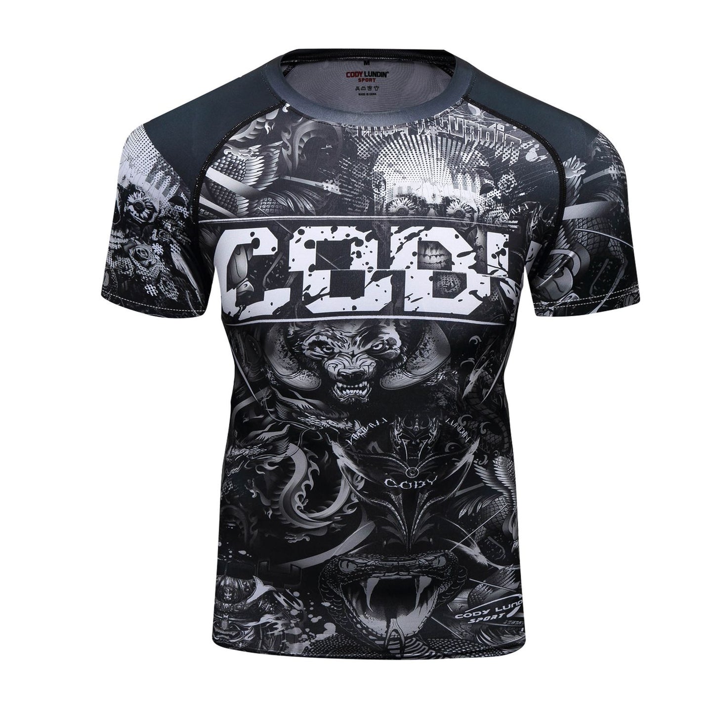 Harder™ SNAKE & WOLF 4PCS Sportswear Set