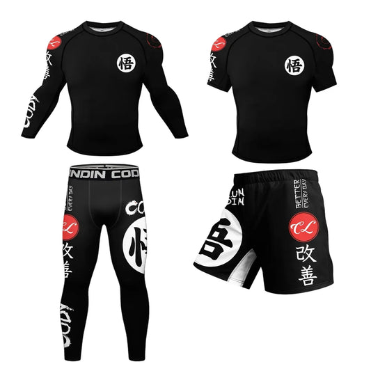 Zestaw odzieży sportowej Harder™ Spirit 4 szt. 